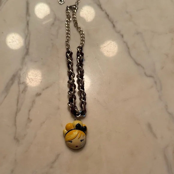 Harajuku Lovers Yellow and Black Necklace - Picture 3 of 5